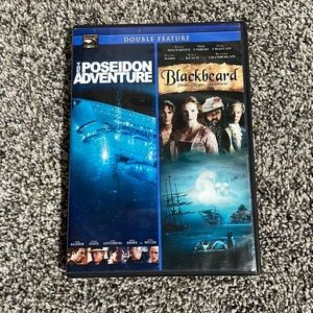 The Poseidon Adventure/Blackbeard Double Feature DVD Movie Pirates